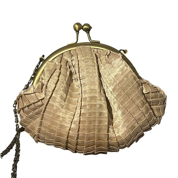 Jessica McClintock Handbags - Jessica McClintock Evening Bag Clutch Satin